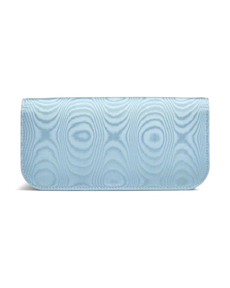 Valentino Garavani Locò Moiré Fabric Clutch with Jewel Logo Glam Steals
