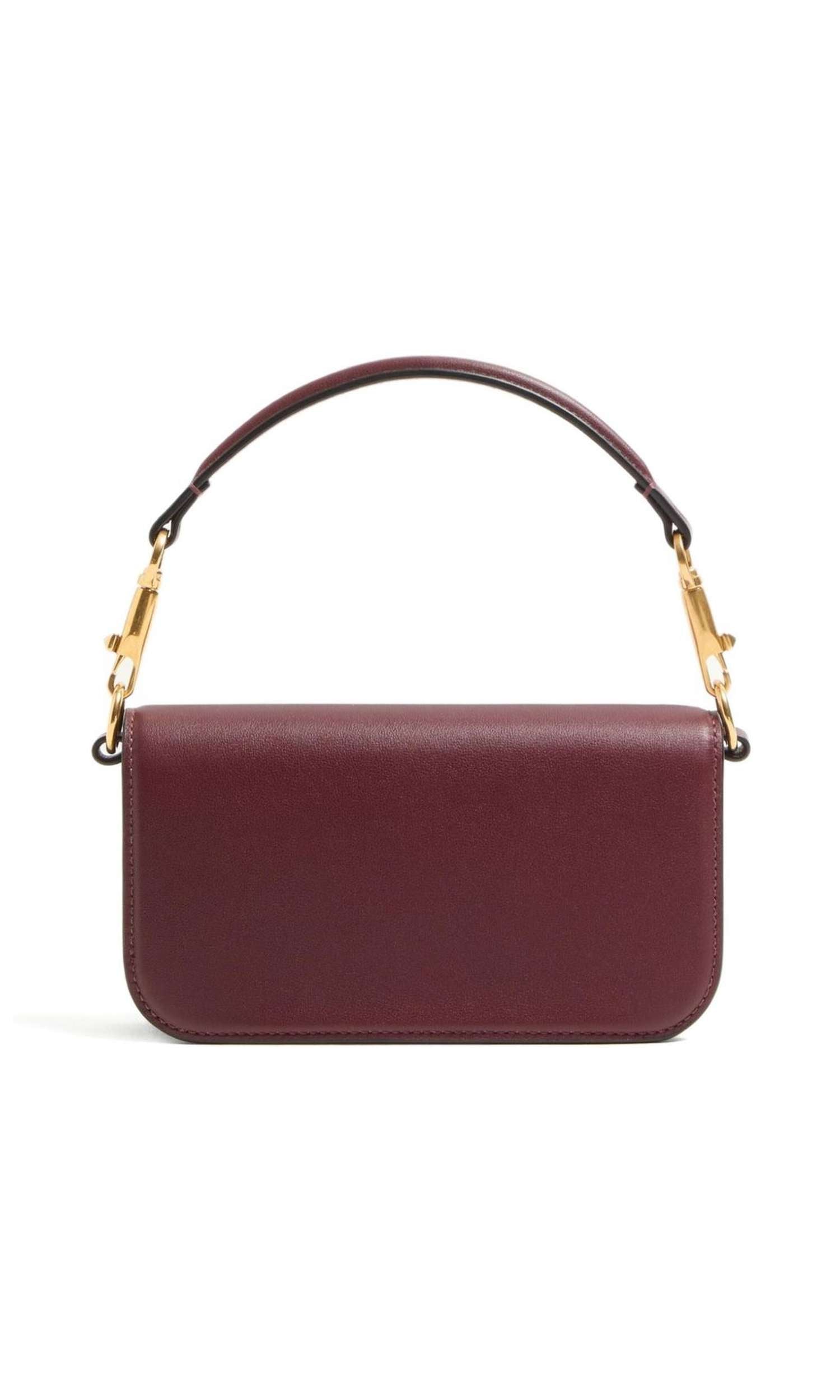 Valentino Garavani Locò Small Shoulder Bag in Calfskin with Jewel Logo Glam Steals