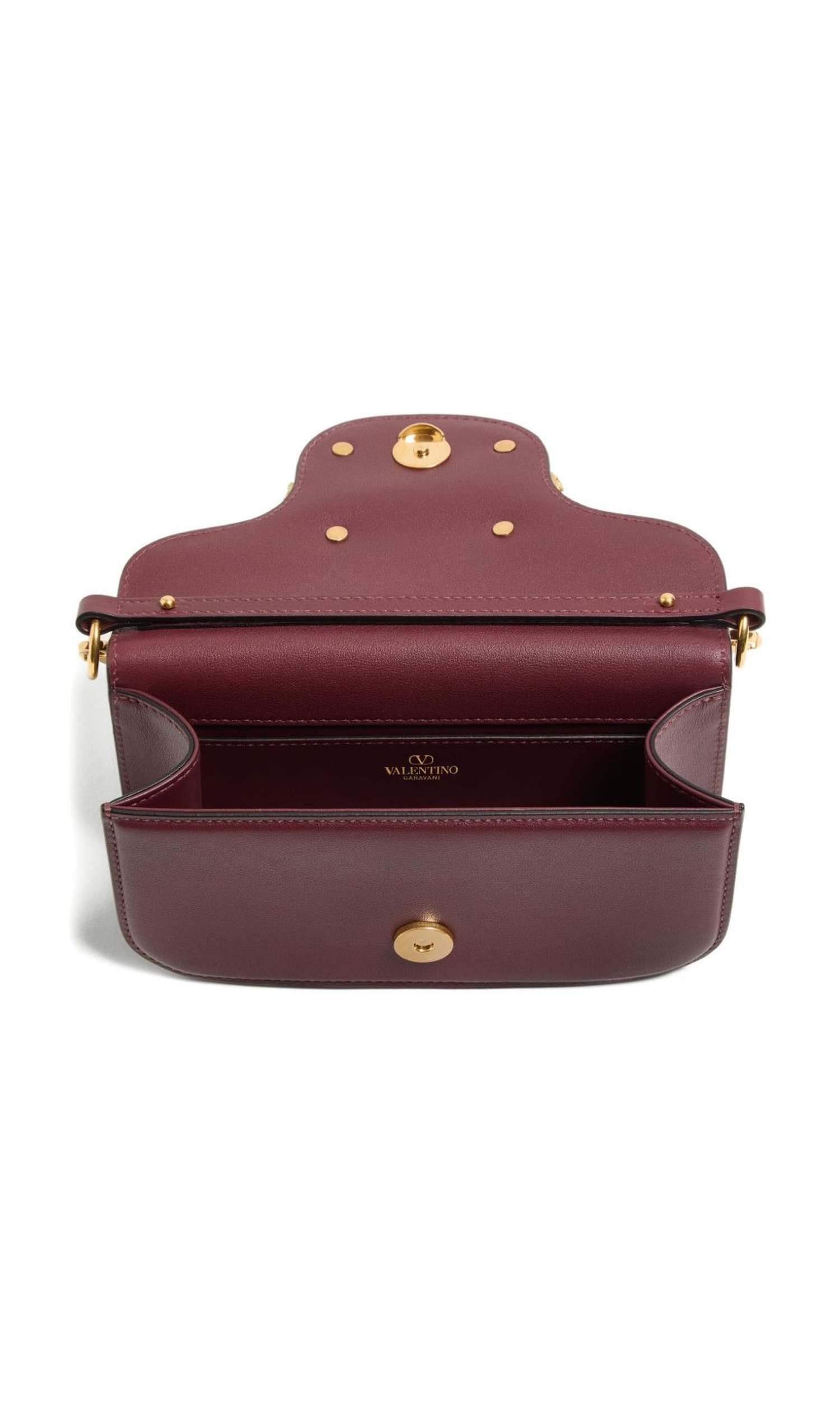 Valentino Garavani Locò Small Shoulder Bag in Calfskin with Jewel Logo Glam Steals