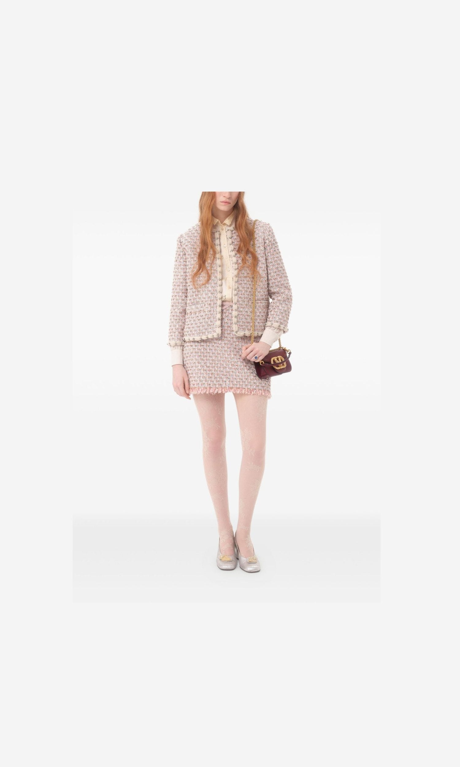 Valentino Garavani Locò Small Shoulder Bag in Calfskin with Jewel Logo Glam Steals