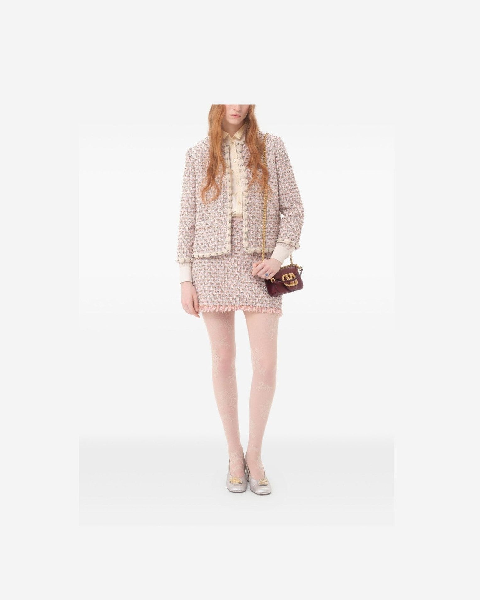 Valentino Garavani Locò Small Shoulder Bag in Calfskin with Jewel Logo Glam Steals