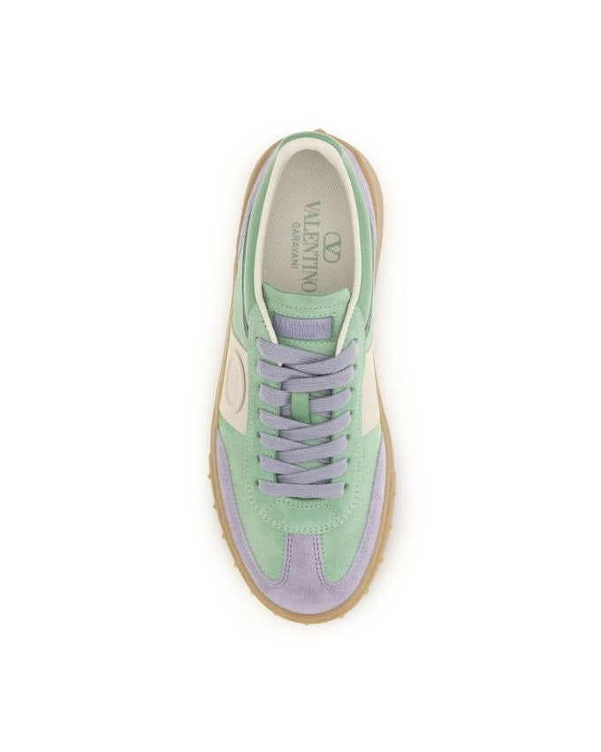 Valentino Garavani Multicolor Calf Leather Bos Taurus Low Top Sneakers Glam Steals