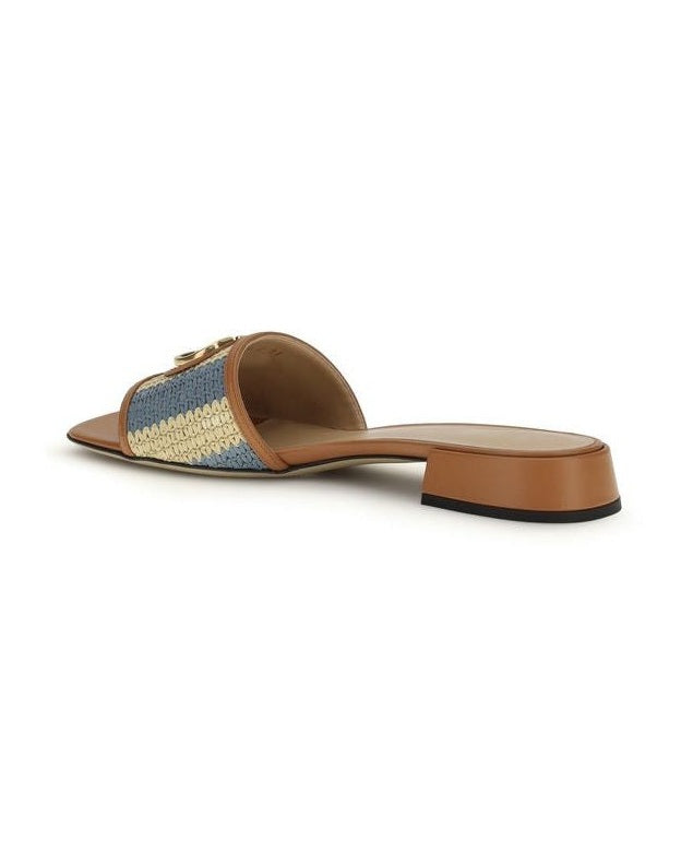Valentino Garavani Multicolor Leather Calf Bos Taurus Sandals Glam Steals