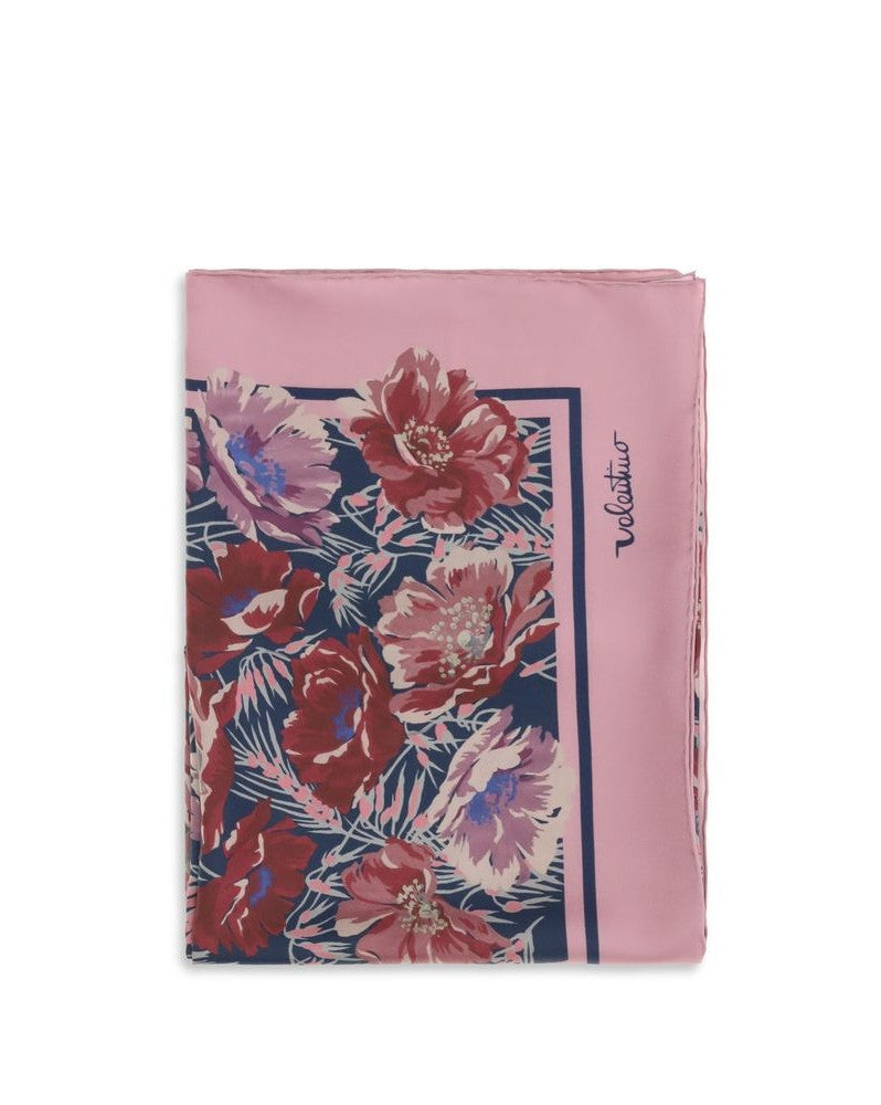 Valentino Garavani Multicolor Silk Scarf Glam Steals