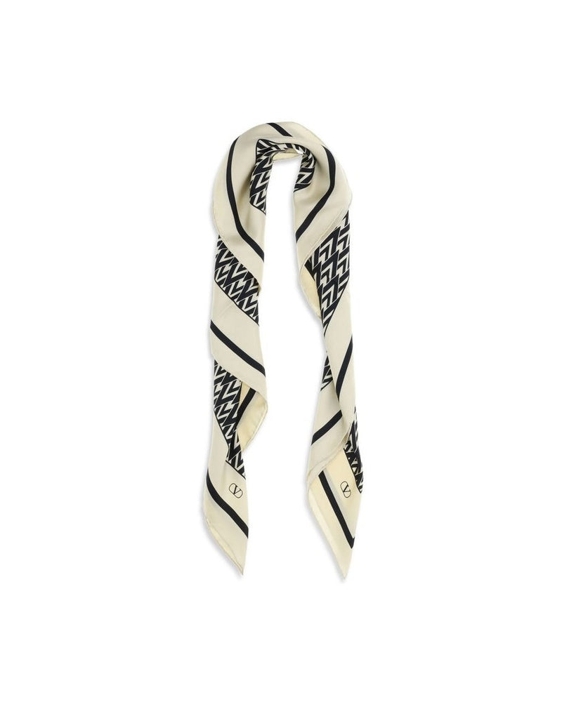 Valentino Garavani Multicolor Silk Scarf Glam Steals