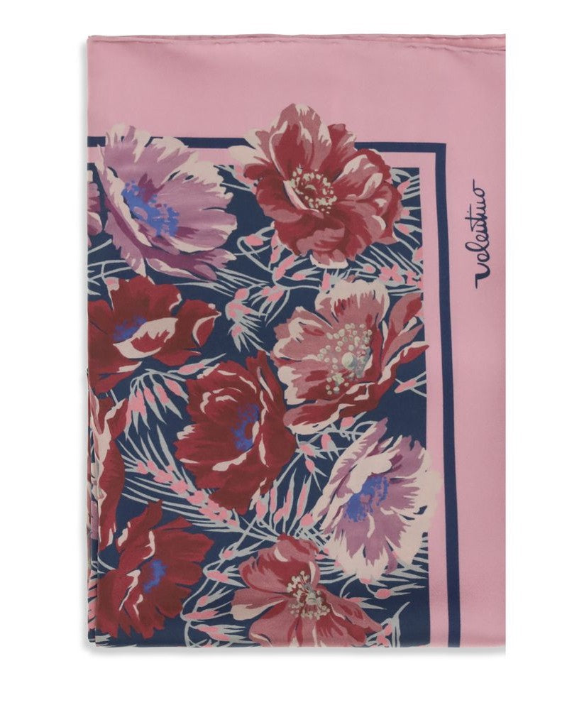 Valentino Garavani Multicolor Silk Scarf Glam Steals