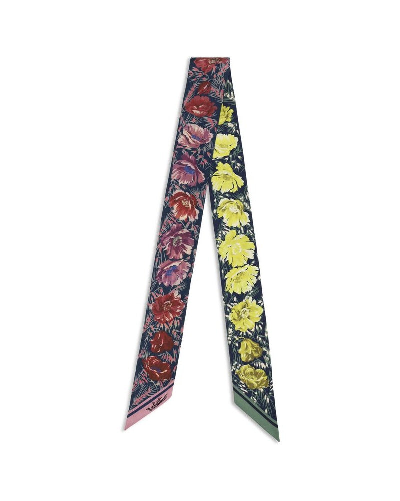 Valentino Garavani Multicolor Silk Scarf Glam Steals