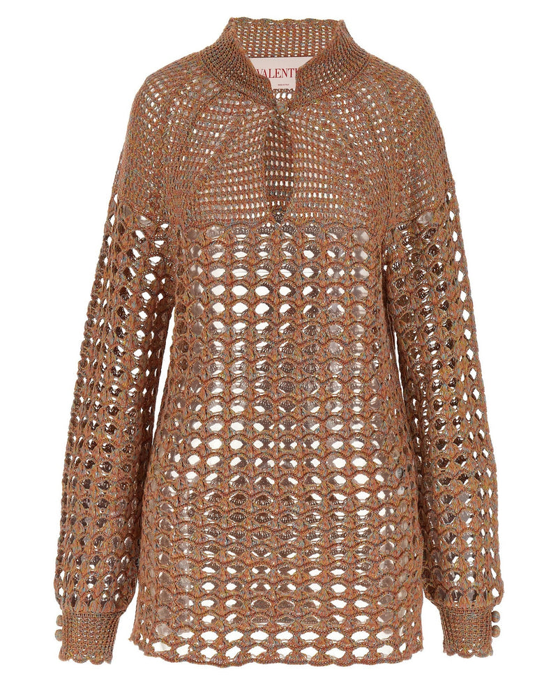 Valentino Garavani Openwork Sweater Glam Steals