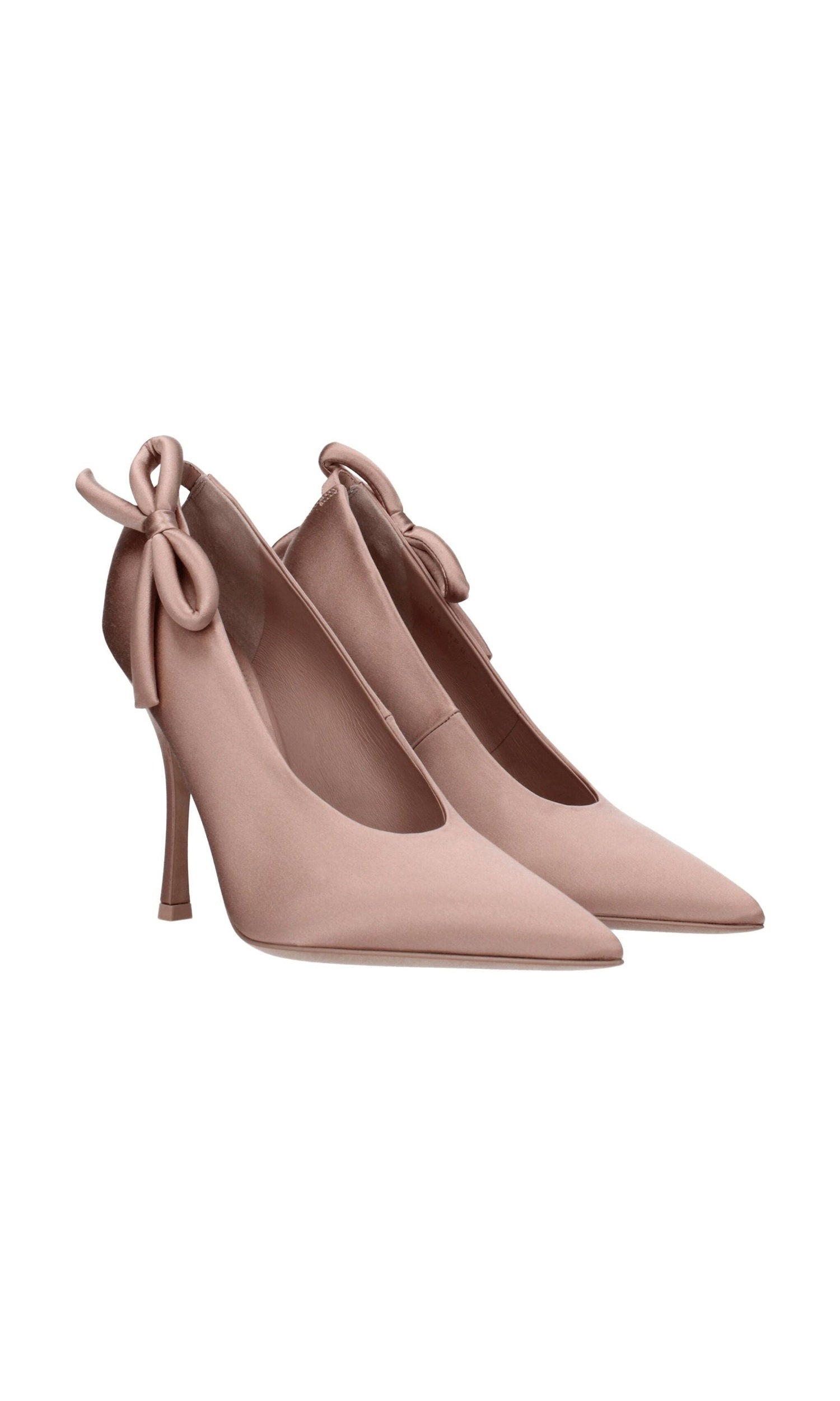 Valentino Garavani Pink Satin High Heel Pumps Glam Steals