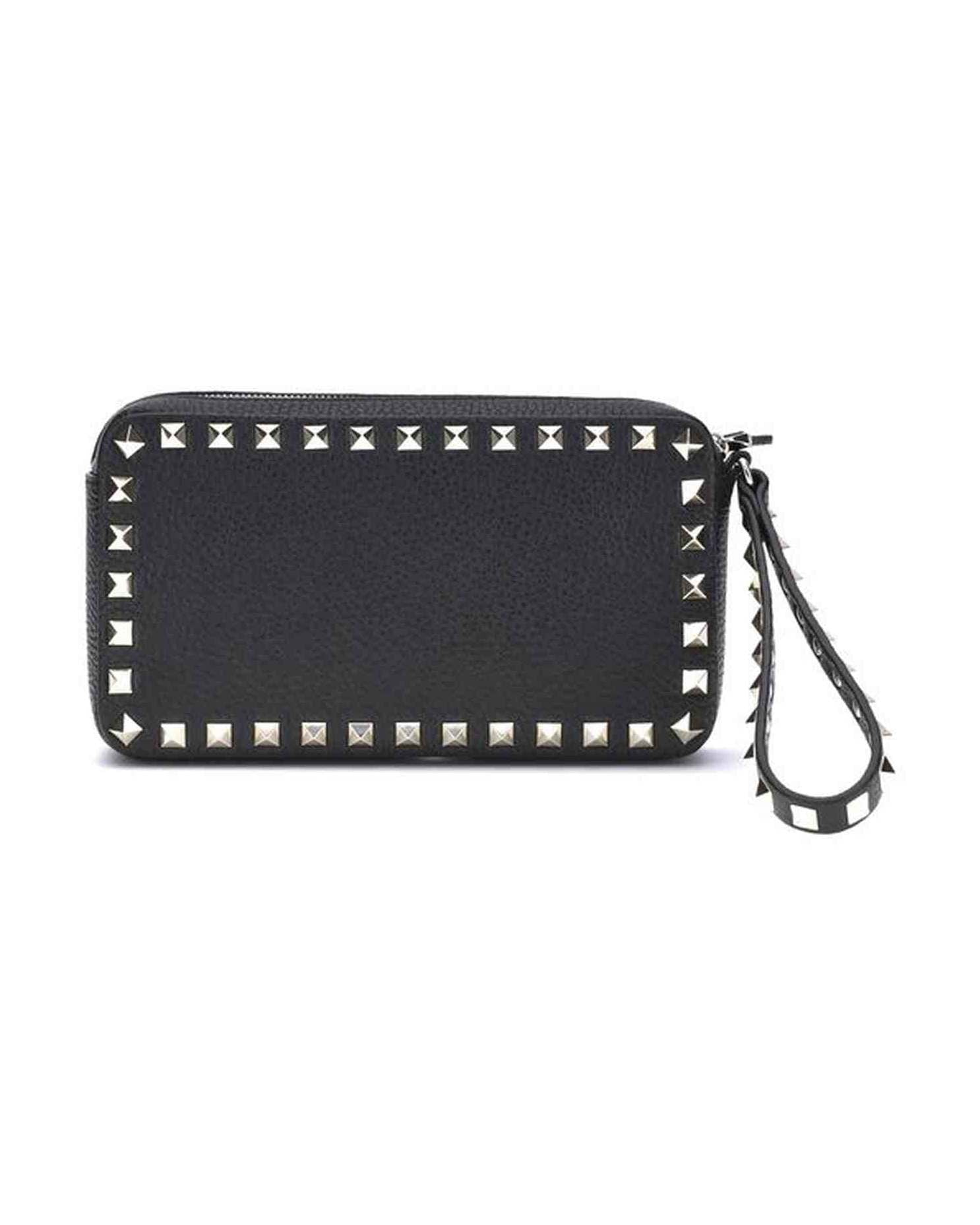Valentino Garavani Pochette | Rockstud Vitello Stampa Alc Glam Steals