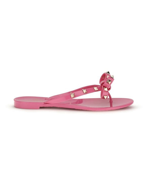 Valentino Garavani Pvc Flat Sandals Glam Steals