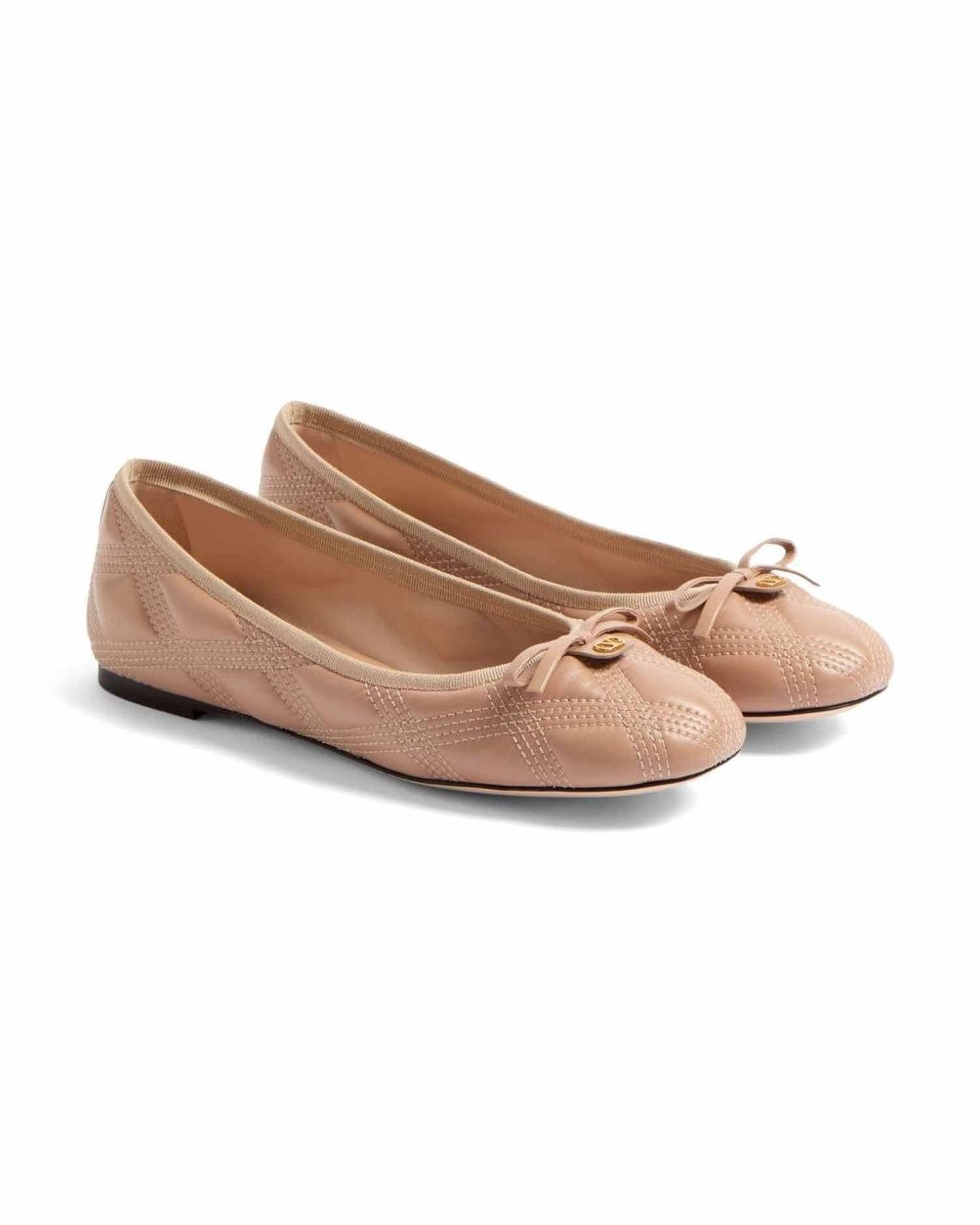 Valentino Garavani Quiltie 67 Ballerina in Quilted Nappa Glam Steals