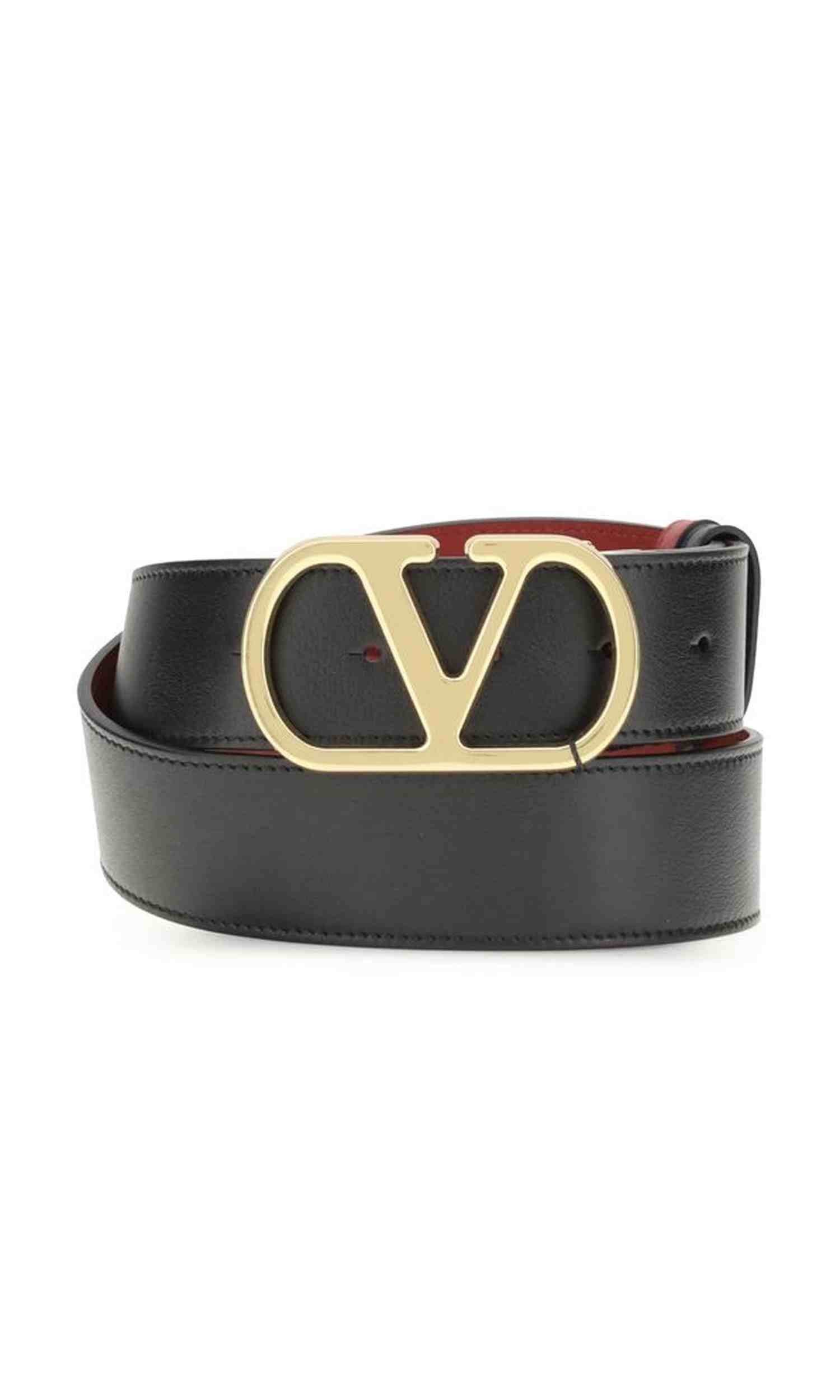 Valentino Garavani Reversible Vlogo Belt Glam Steals