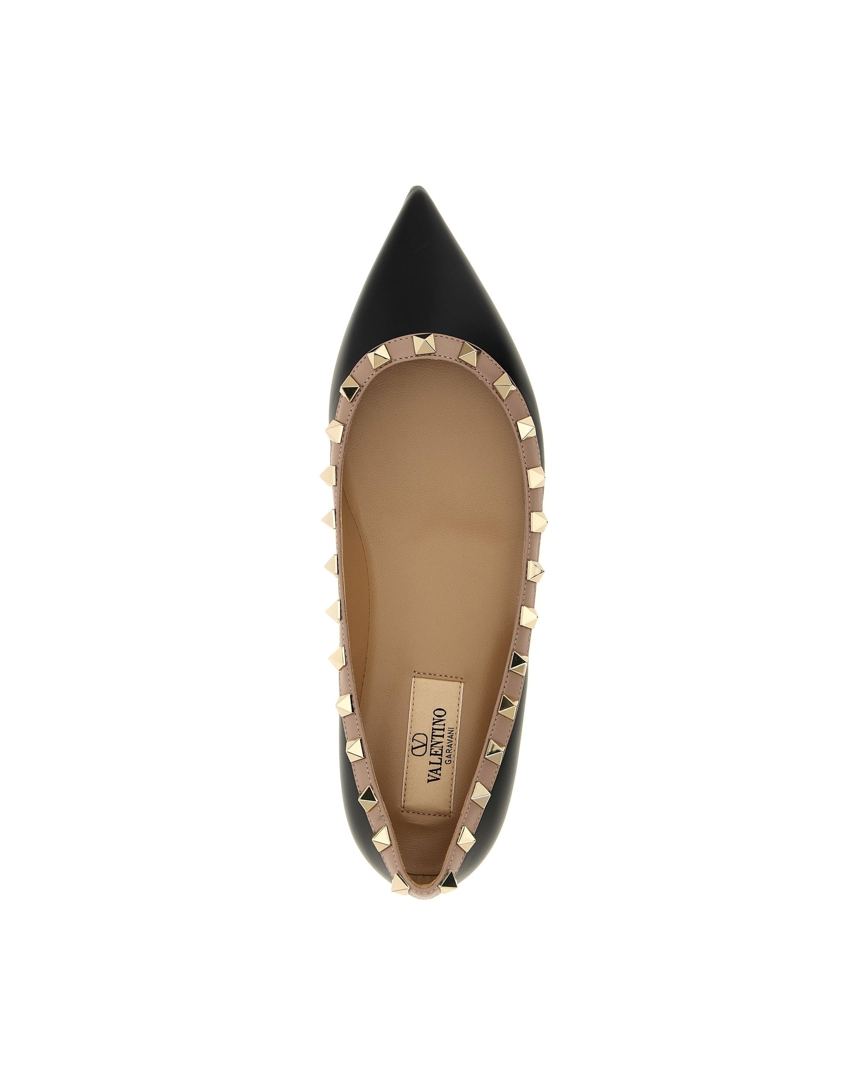 Valentino Garavani Rockstud Ballet Flats Flat Shoes