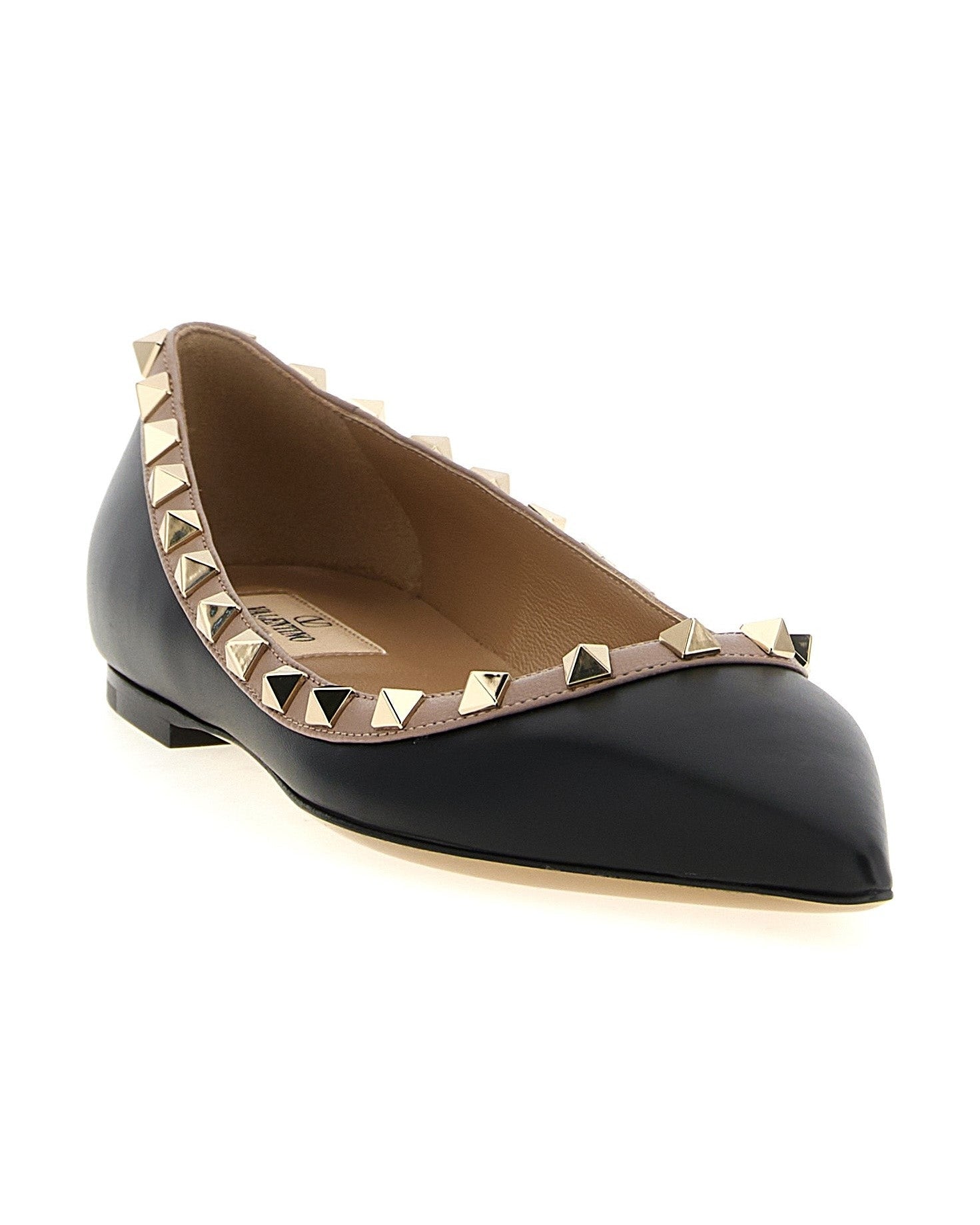 Valentino Garavani Rockstud Ballet Flats Flat Shoes