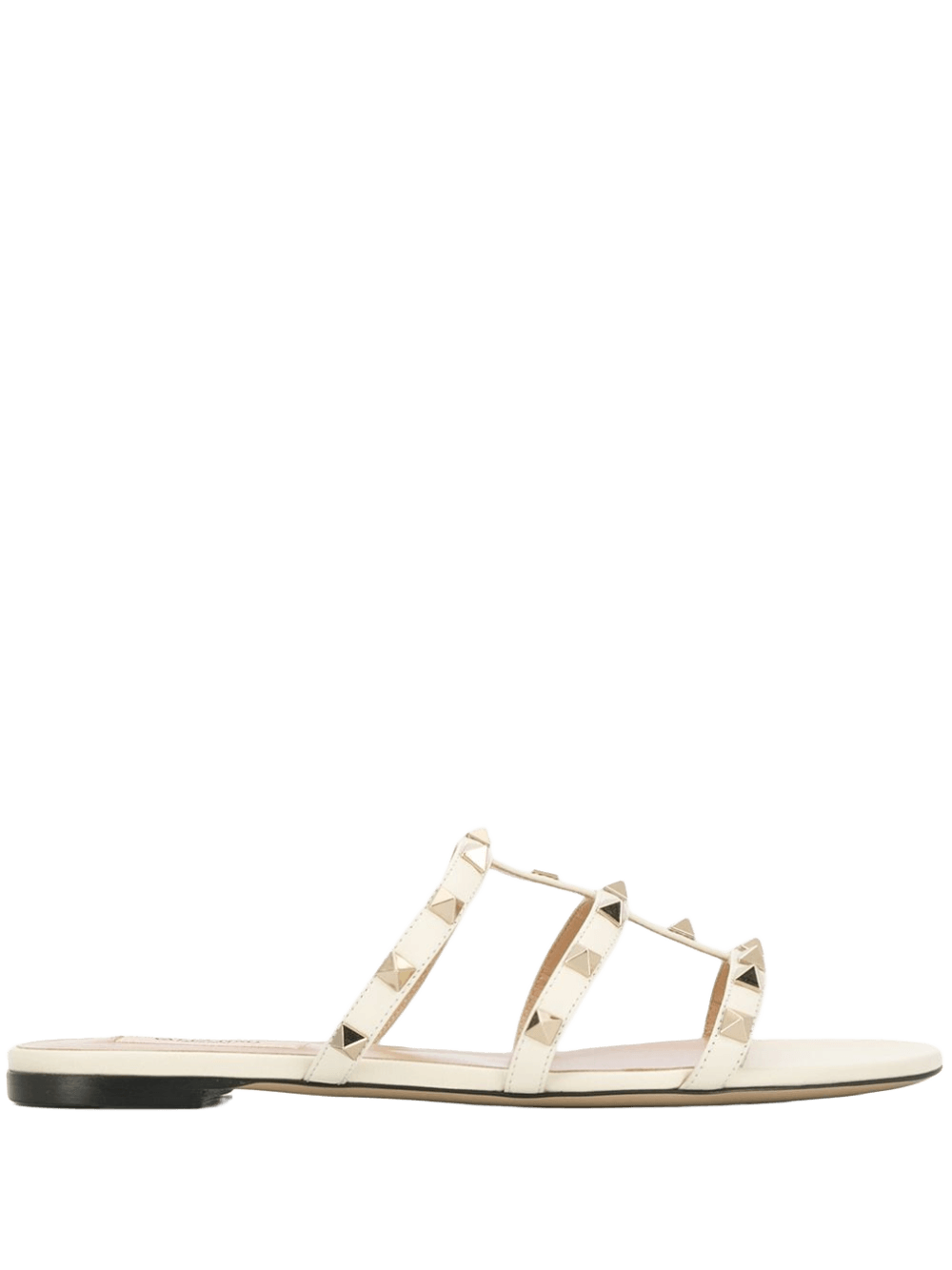 Valentino Garavani Rockstud Flat Slide Sandals Glam Steals