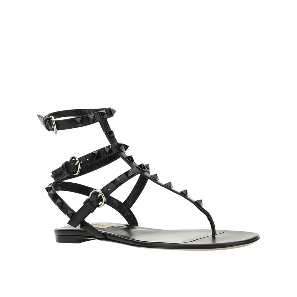 Valentino Garavani Rockstud Flip Flop Sandlas Glam Steals