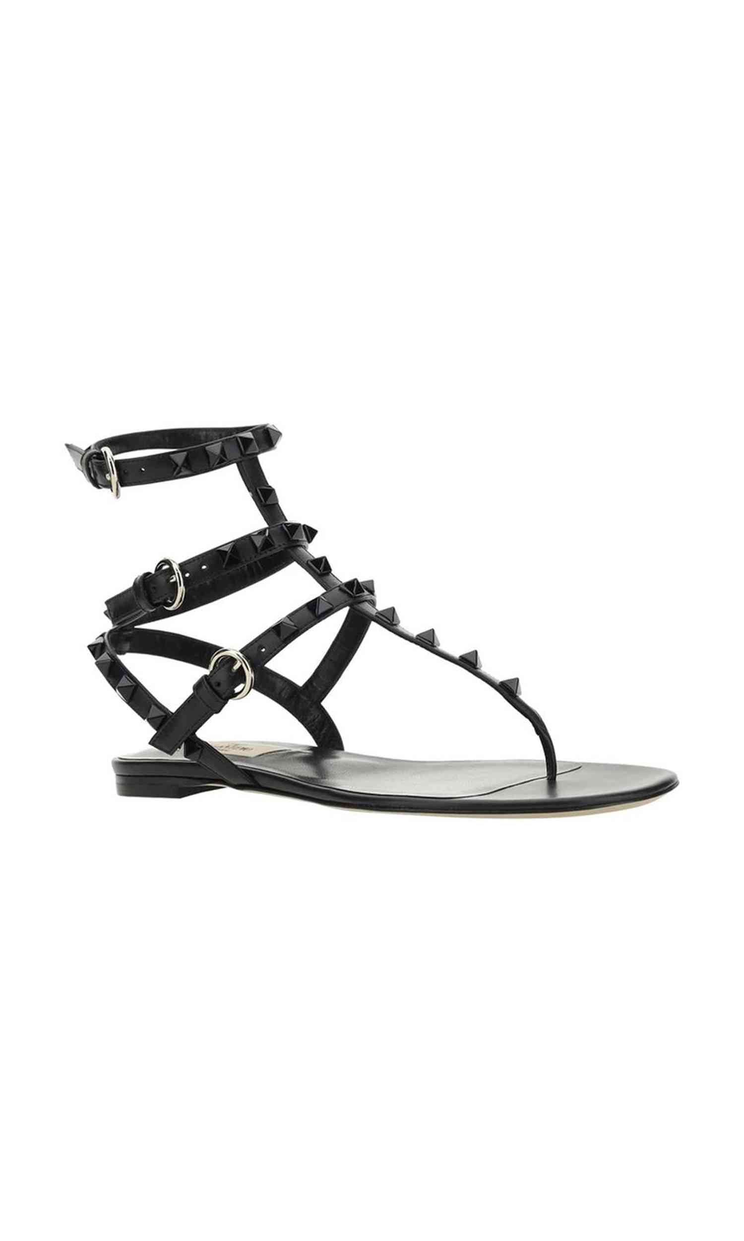 Valentino Garavani Rockstud Flip Flop Sandlas Glam Steals