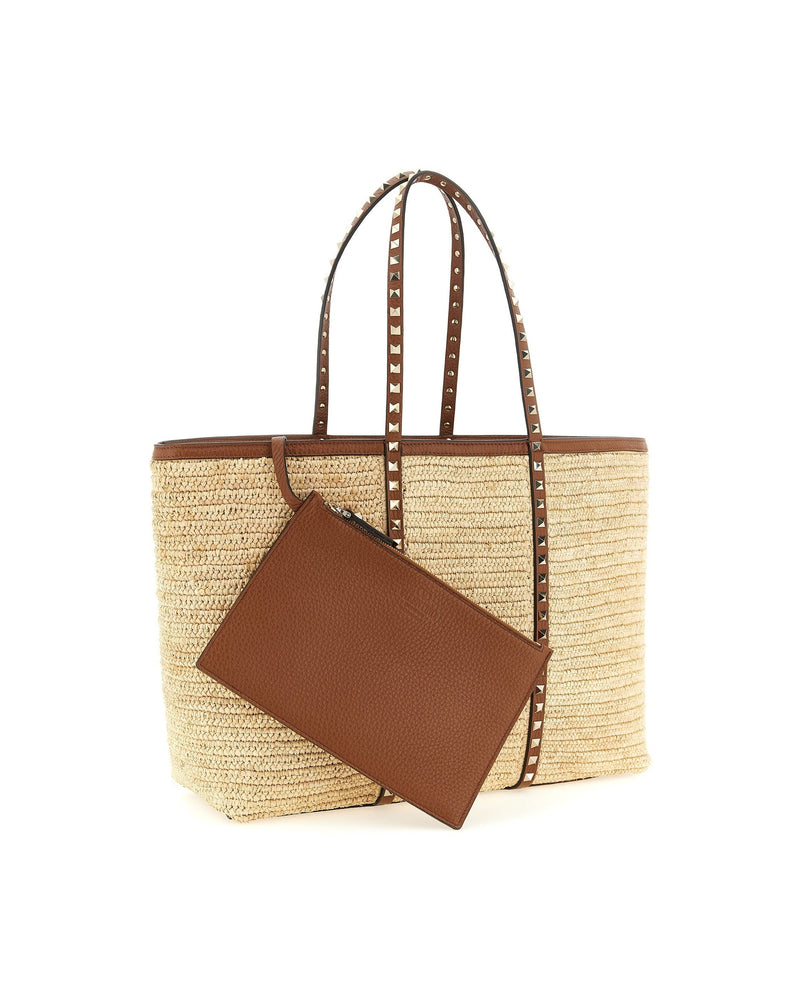 Valentino Garavani Rockstud Large Shopping Bag Glam Steals