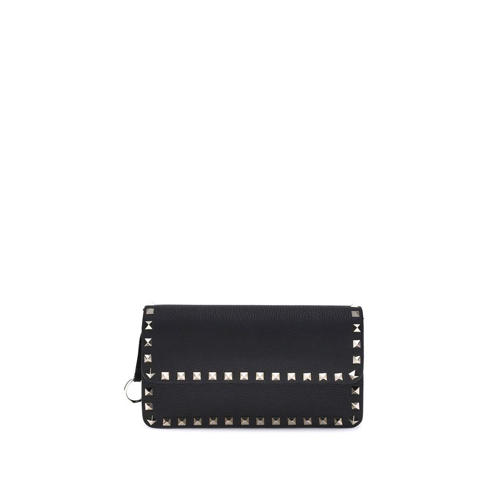 Valentino Garavani Rockstud Pochette With Chain Glam Steals