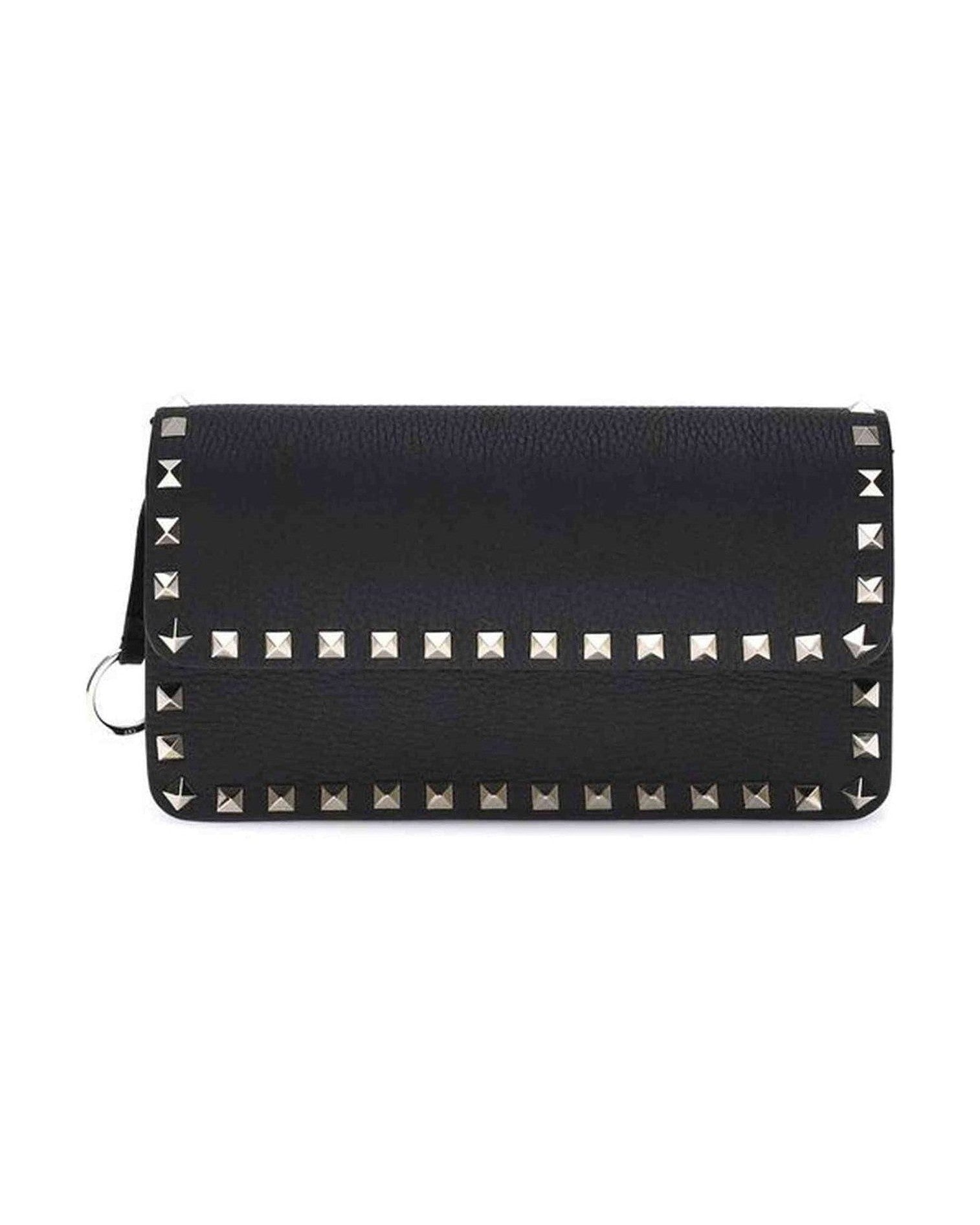 Valentino Garavani Rockstud Pochette With Chain Glam Steals