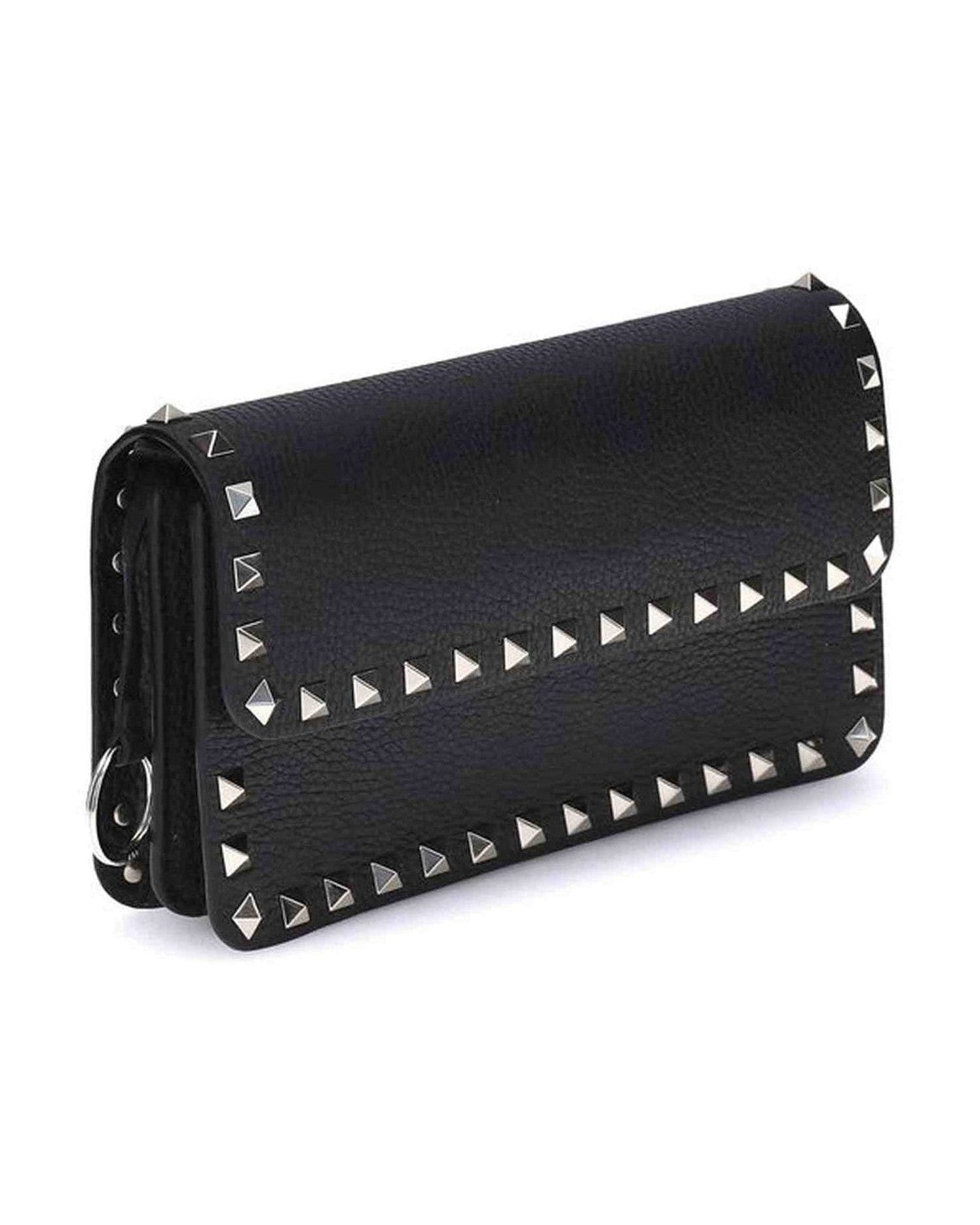 Valentino Garavani Rockstud Pochette With Chain Glam Steals