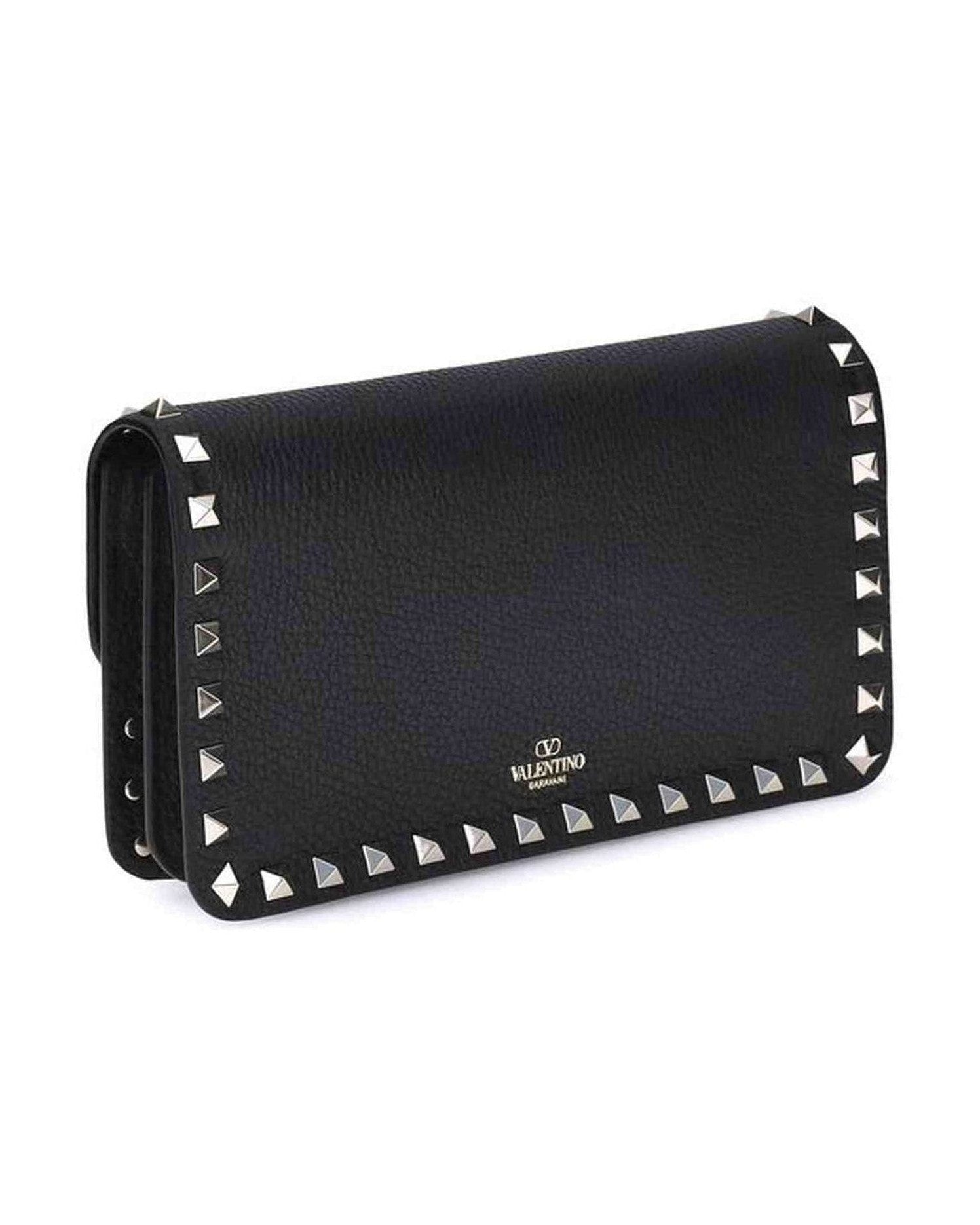 Valentino Garavani Rockstud Pochette With Chain Glam Steals
