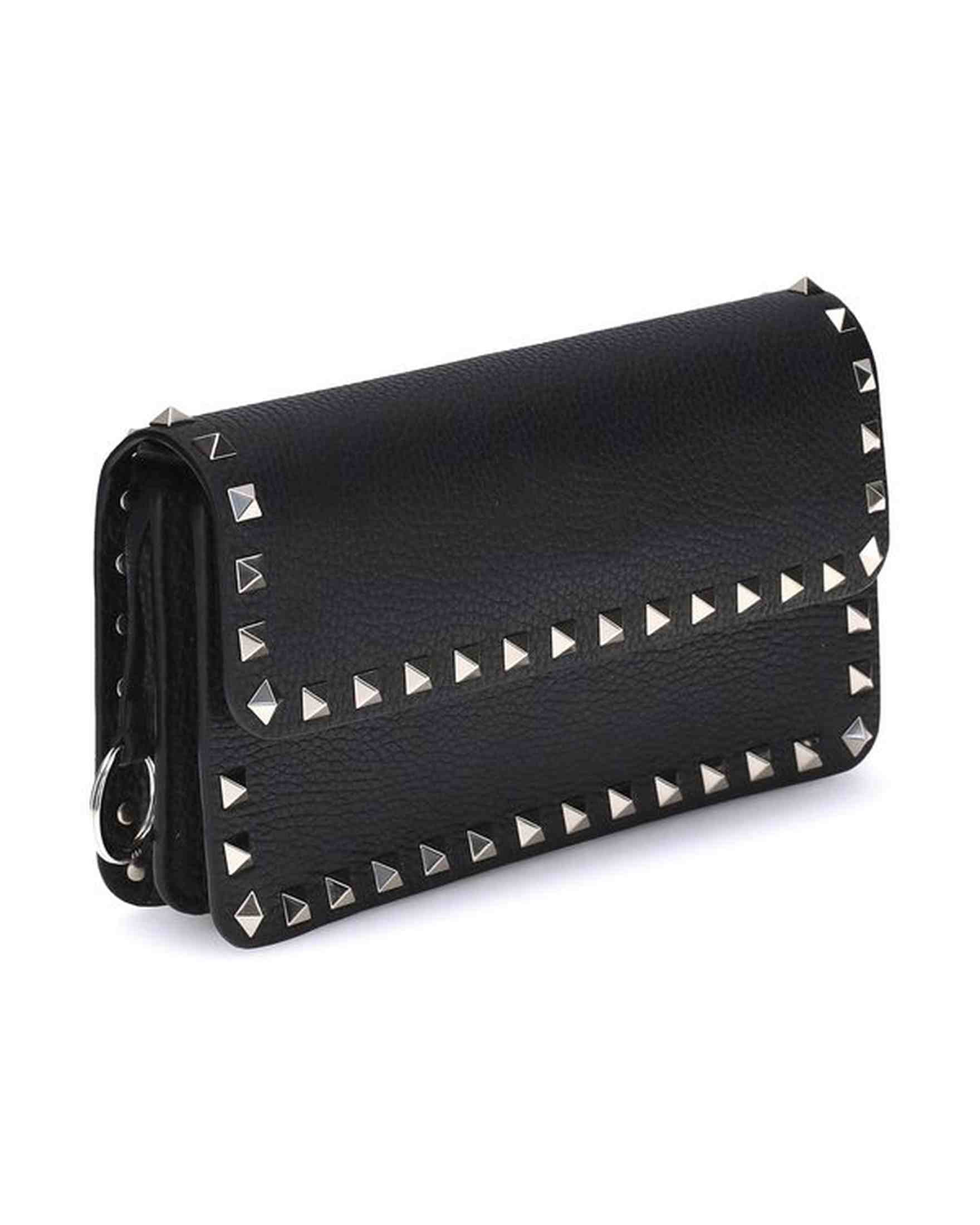 Valentino Garavani Rockstud Pochette With Chain Glam Steals
