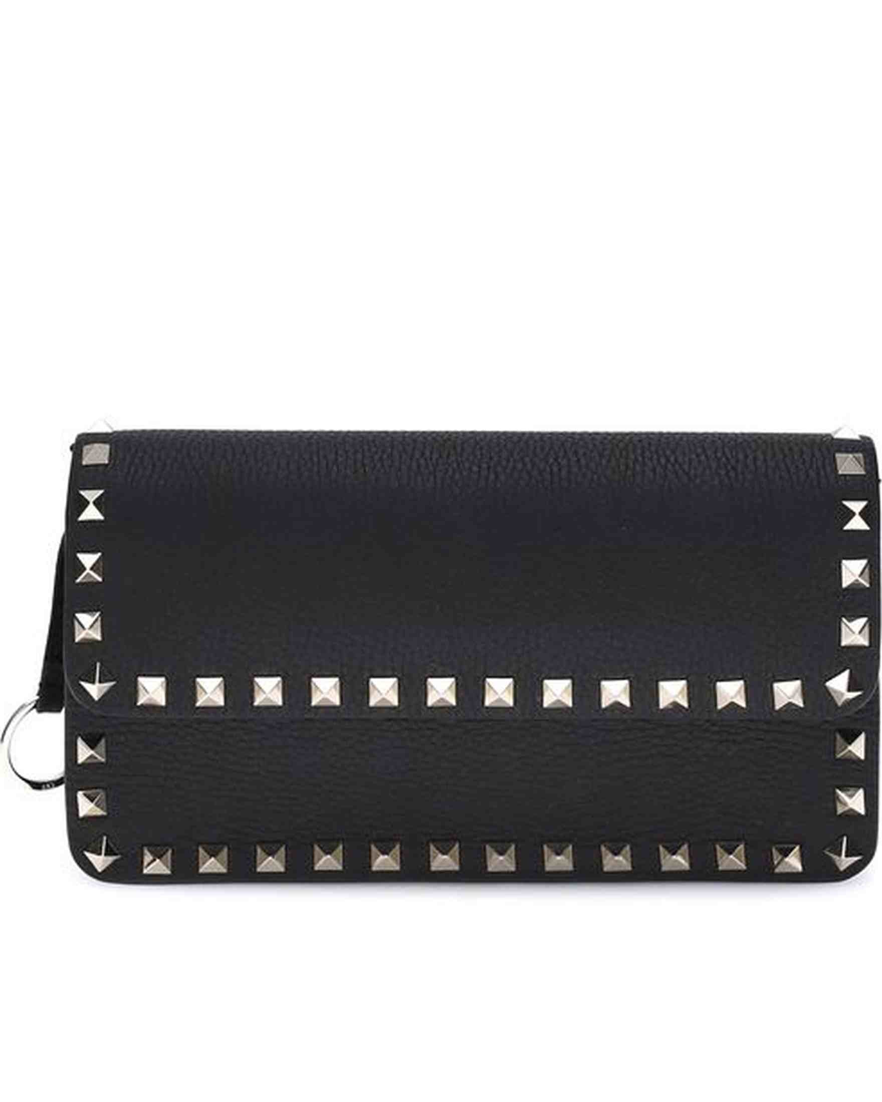 Valentino Garavani Rockstud Pochette With Chain Glam Steals