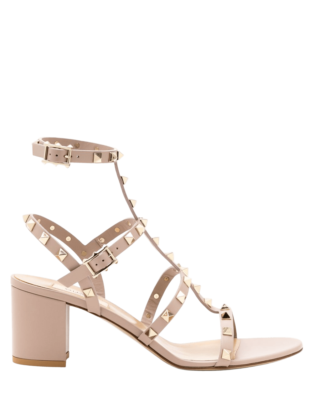 Valentino Garavani Rockstud Sandals with 60mm Straps Glam Steals