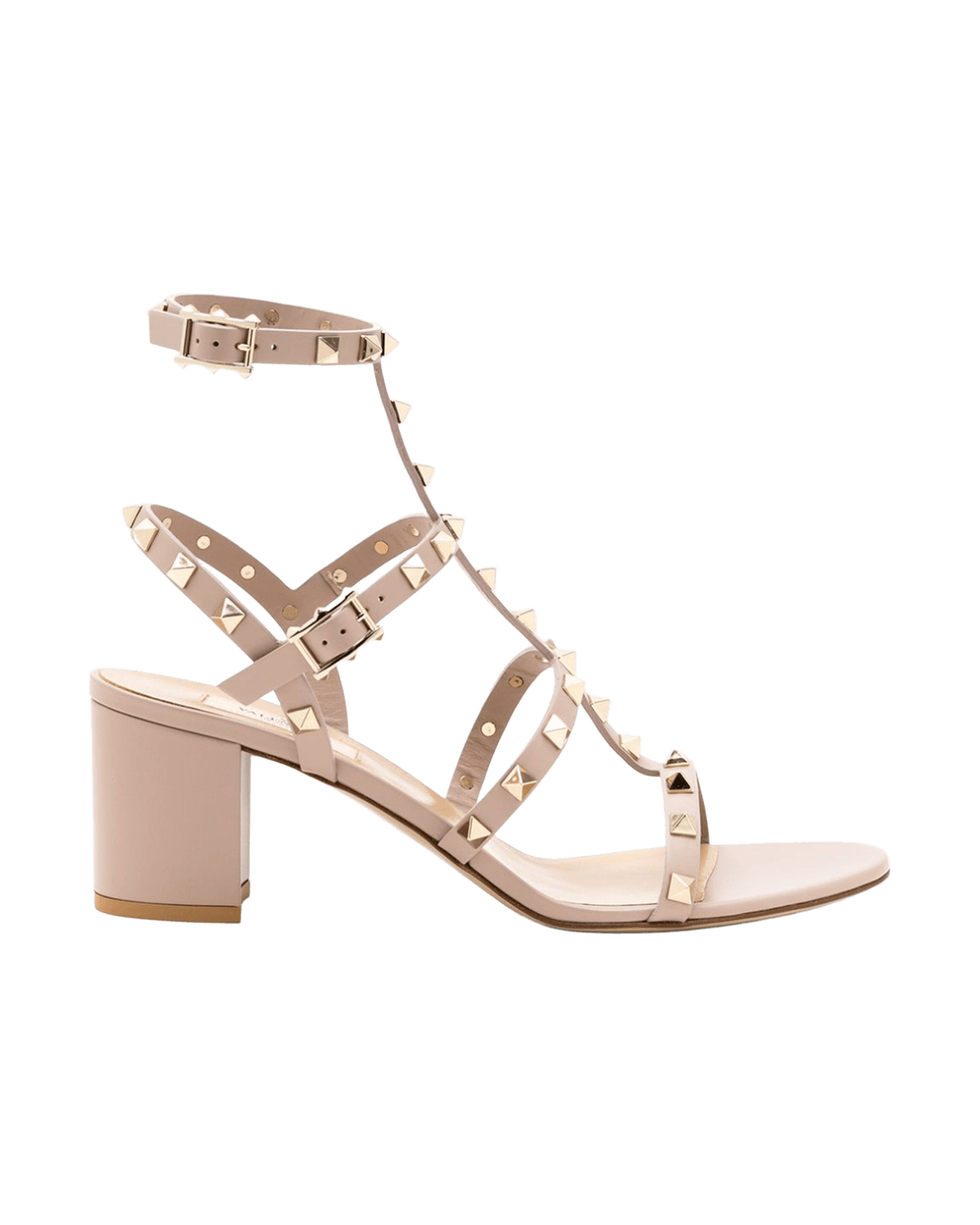 Valentino Garavani Rockstud Sandals with 60mm Straps Glam Steals
