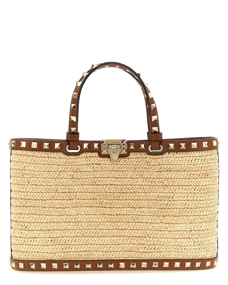 Valentino Garavani Rockstud Small Shopping Bag Glam Steals