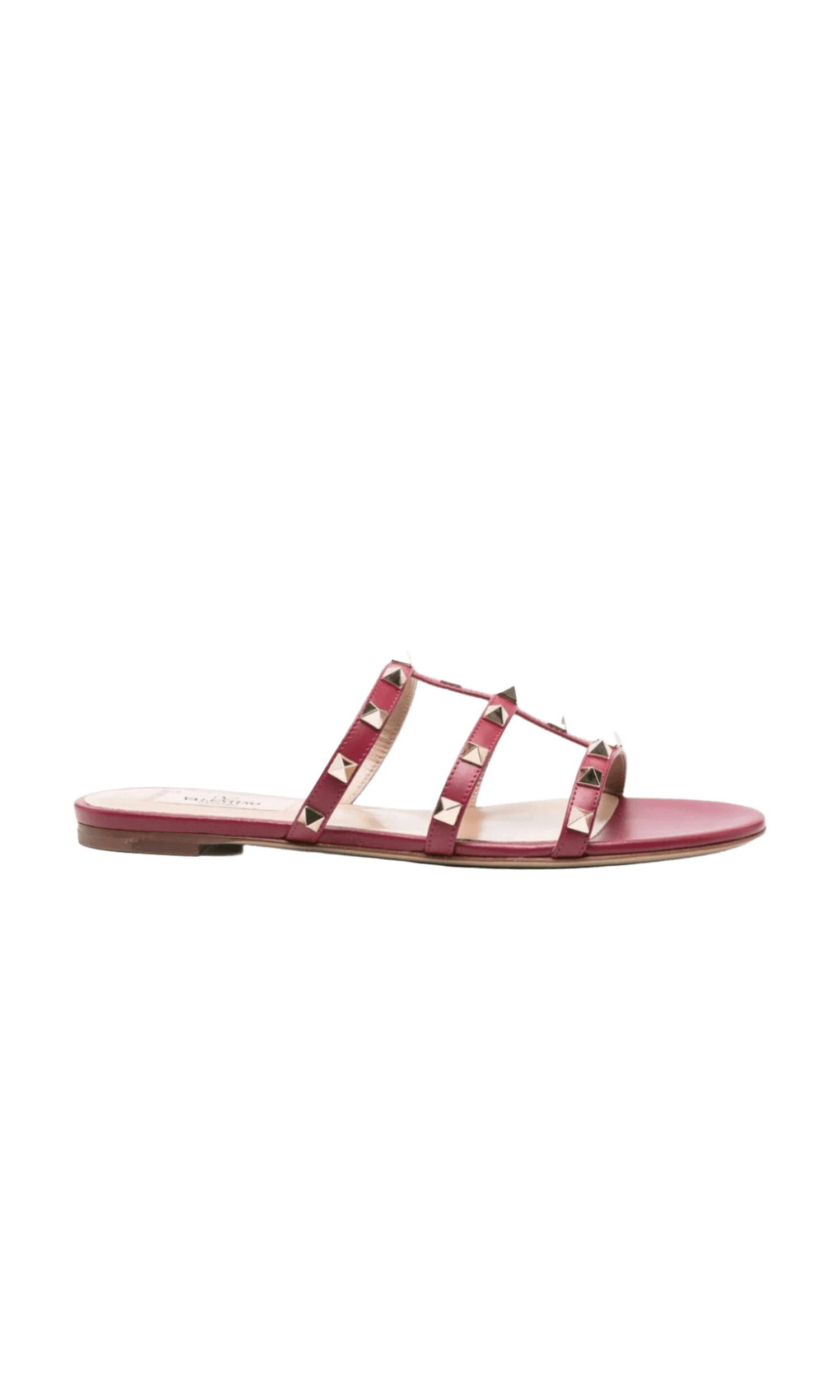Valentino Garavani Rockstud Three Strap Sandals Glam Steals