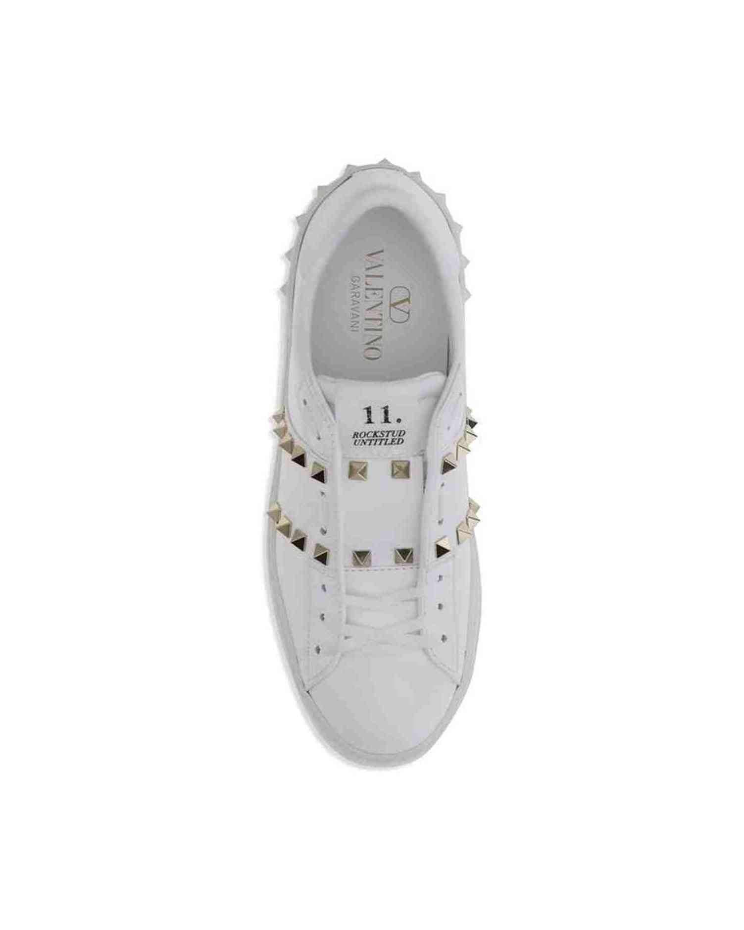 Valentino Garavani Rockstud Untitled Sneakers Glam Steals