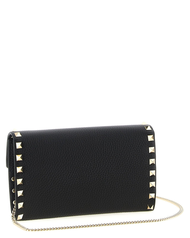 Valentino Garavani Rockstud Wallet On Chain Glam Steals