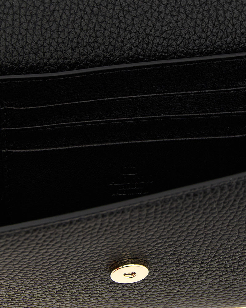 Valentino Garavani Rockstud Wallet On Chain Glam Steals