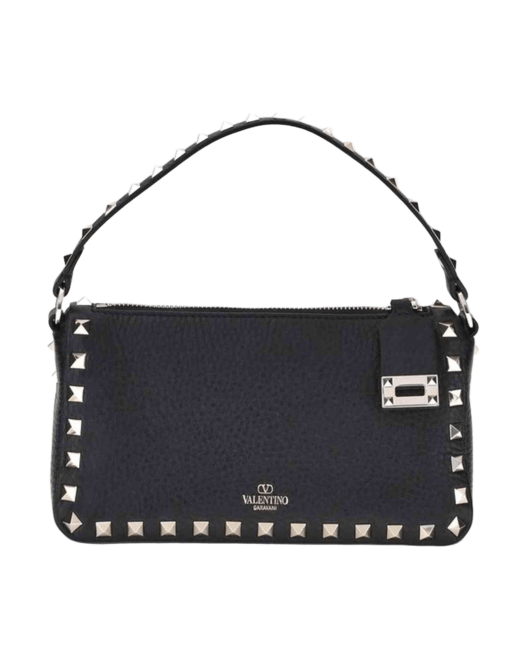 Valentino Garavani Rockstud Zip Up Shoulder Bag Glam Steals