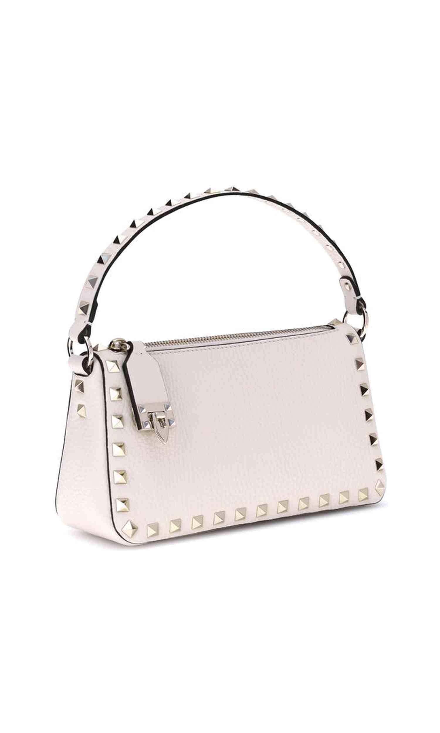 Valentino Garavani Rockstud Zip Up Shoulder Bag Glam Steals