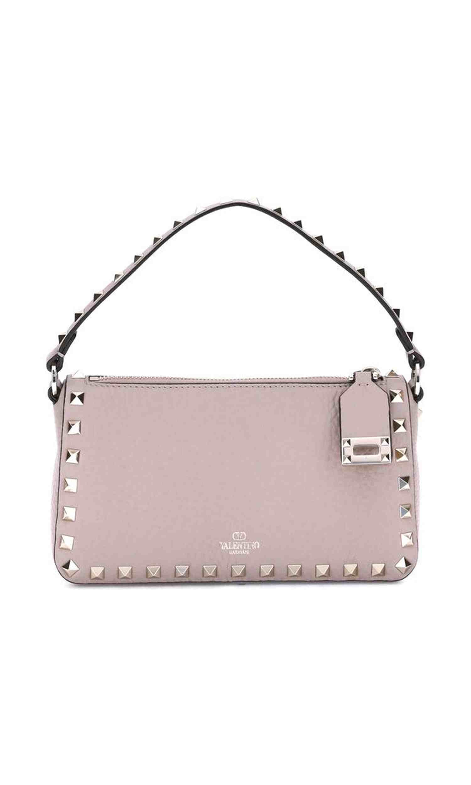 Valentino Garavani Rockstud Zip Up Shoulder Bag Glam Steals