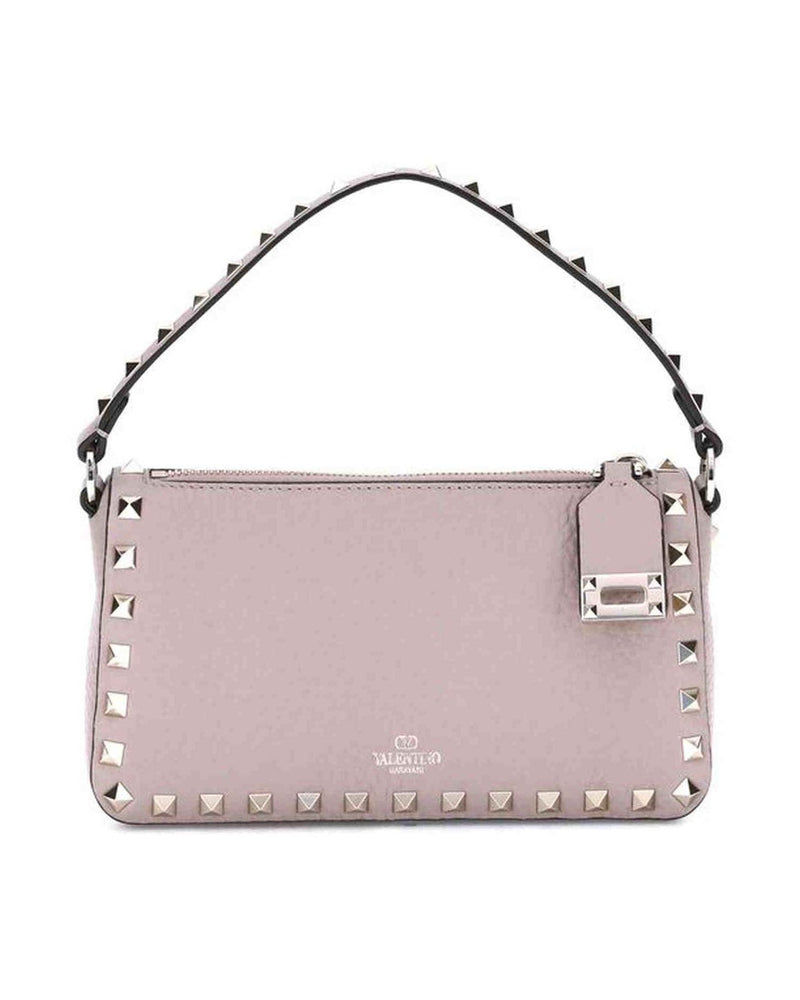 Valentino Garavani Rockstud Zip Up Shoulder Bag Glam Steals