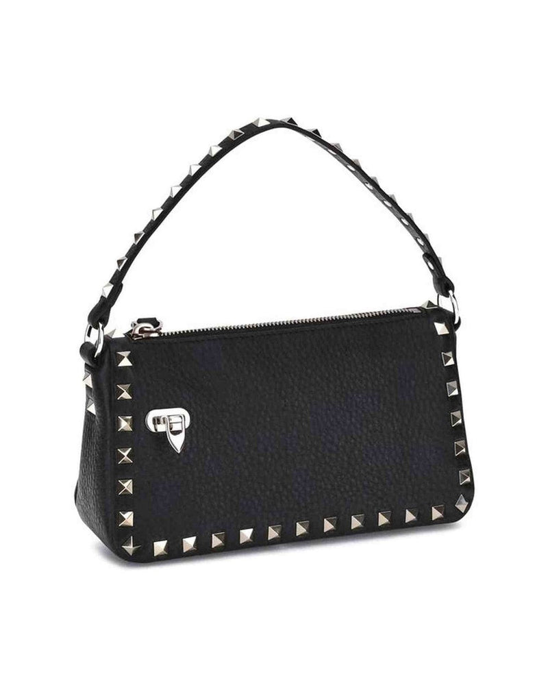 Valentino Garavani Rockstud Zip Up Shoulder Bag Glam Steals