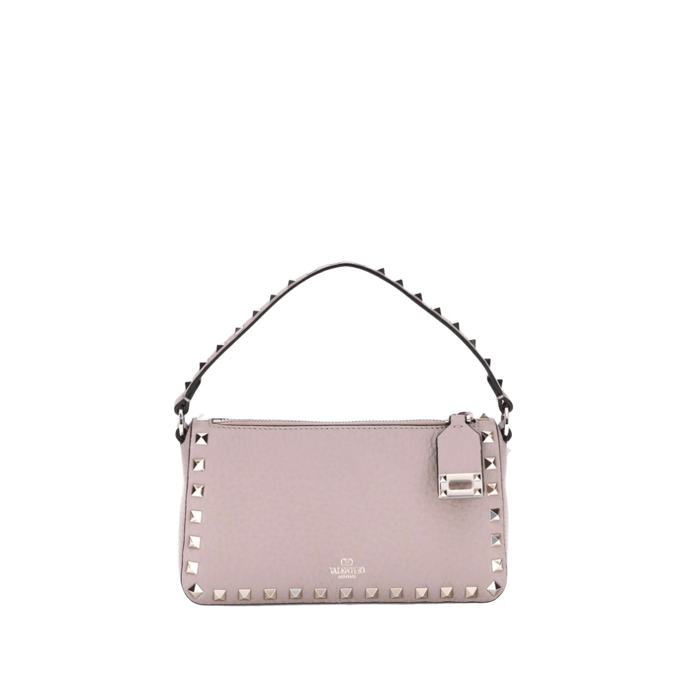 Valentino Garavani Rockstud Zip Up Shoulder Bag Glam Steals