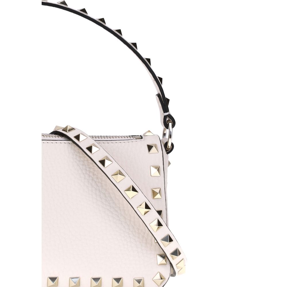 Valentino Garavani Rockstud Zip Up Shoulder Bag Glam Steals