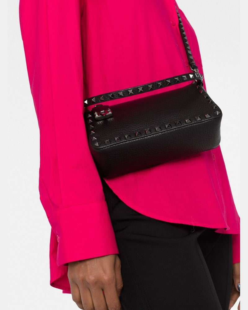 Valentino Garavani Rockstud small leather shoulder bag Glam Steals