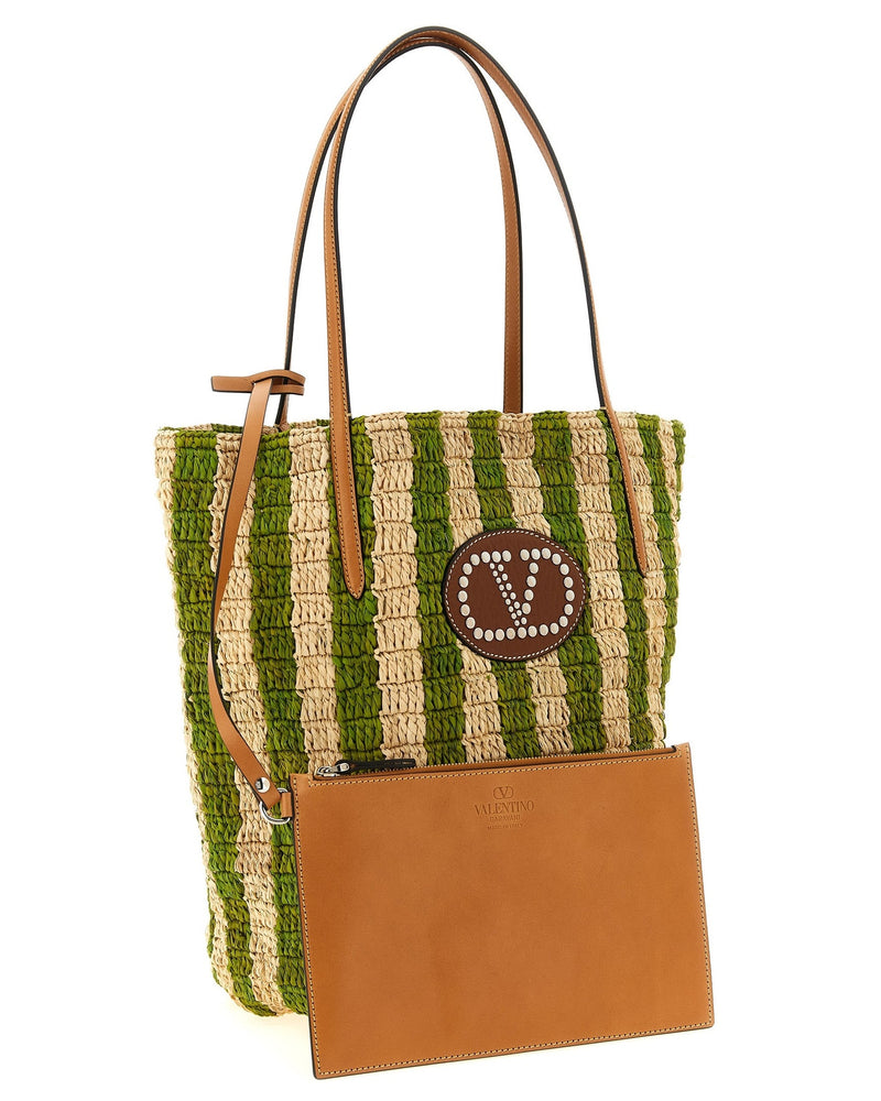 Valentino Garavani Shopping Raffia Glam Steals