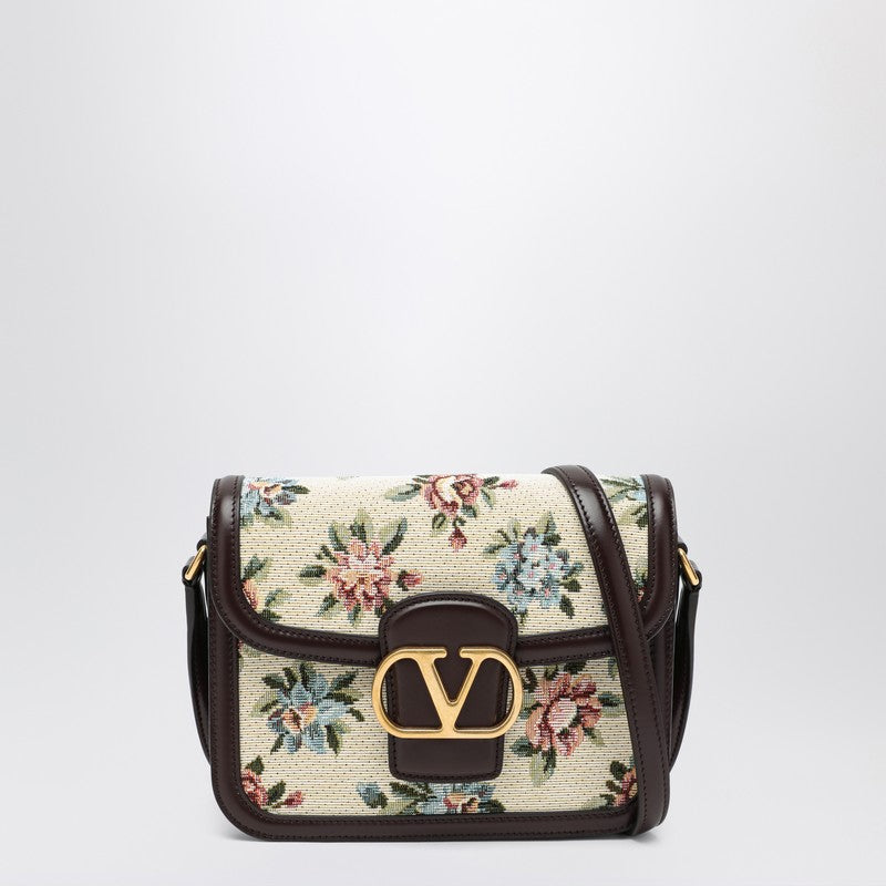 Valentino Garavani Small Bag 9to5 in Jacquard Fabric Papier Floral Glam Steals