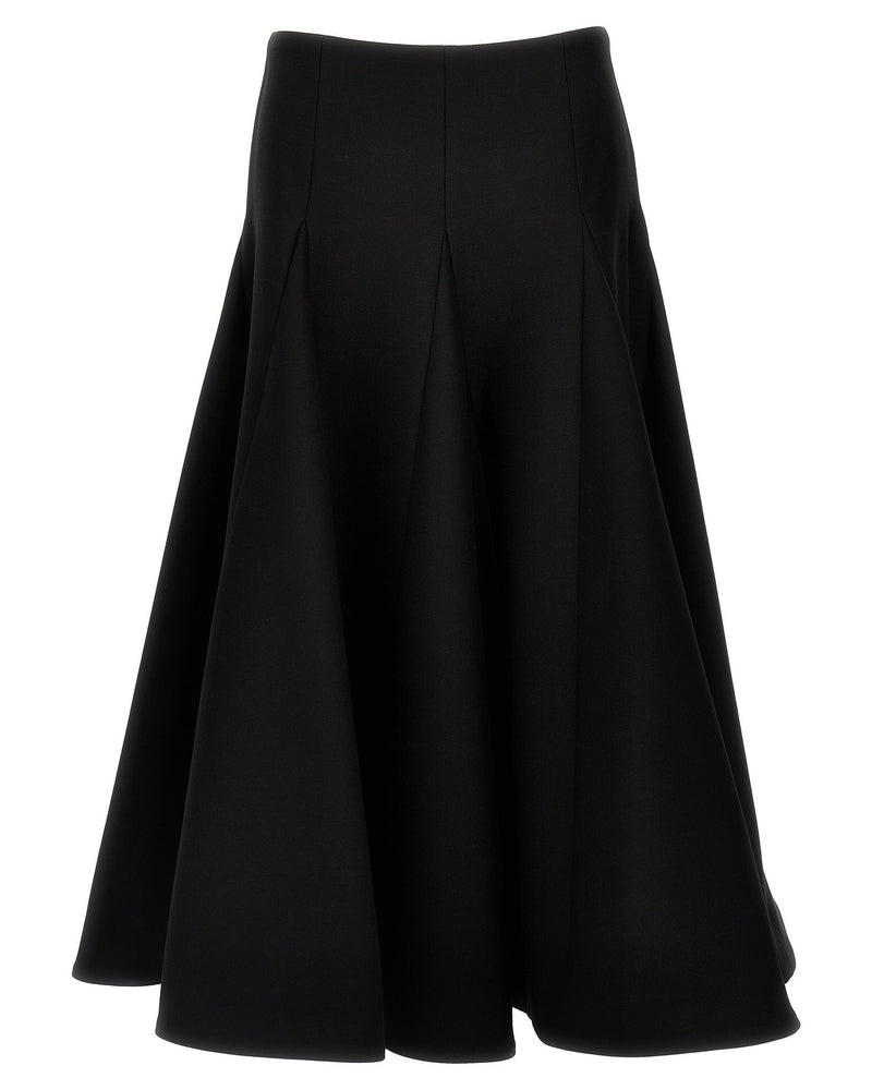 Valentino Garavani Solid Crepe Couture Skirt Glam Steals