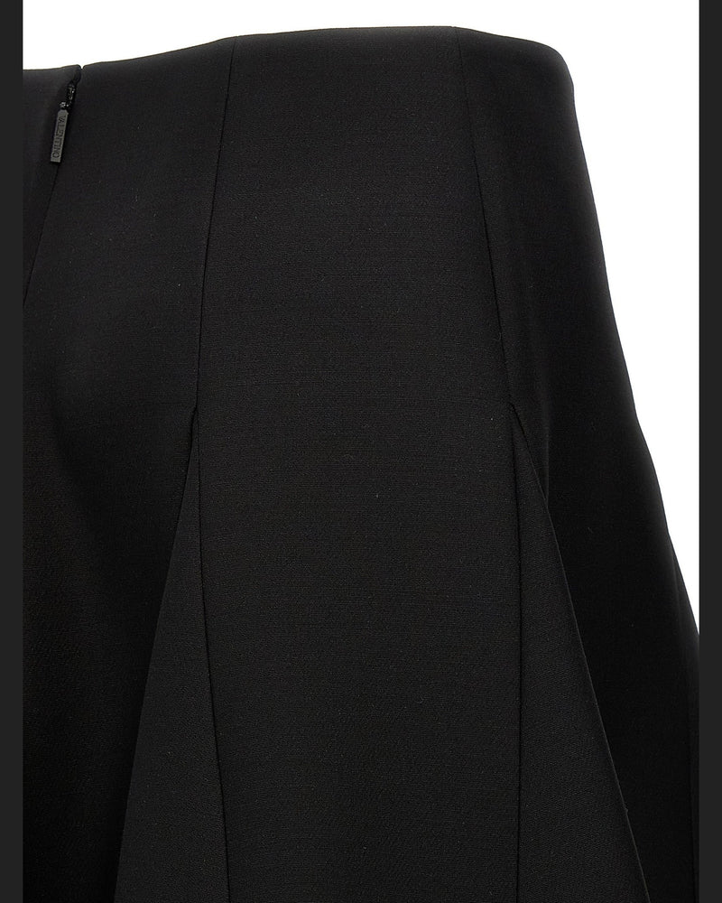 Valentino Garavani Solid Crepe Couture Skirt Glam Steals