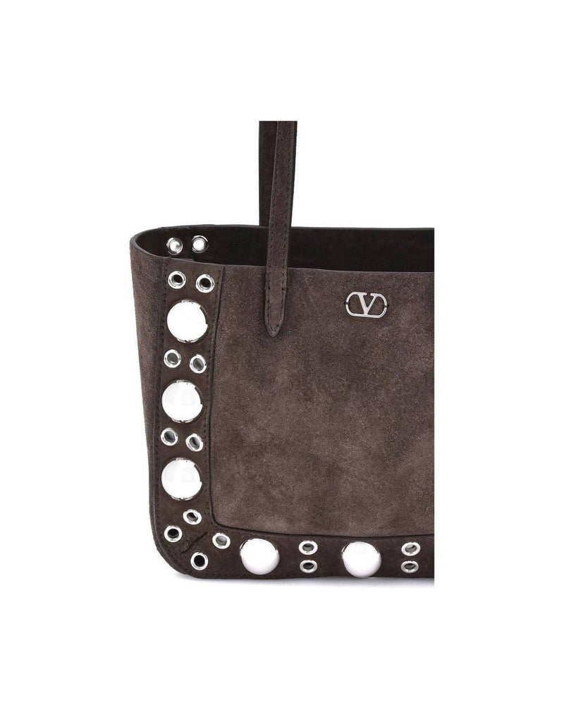 Valentino Garavani Suede Nellcôte Tote Bag Glam Steals