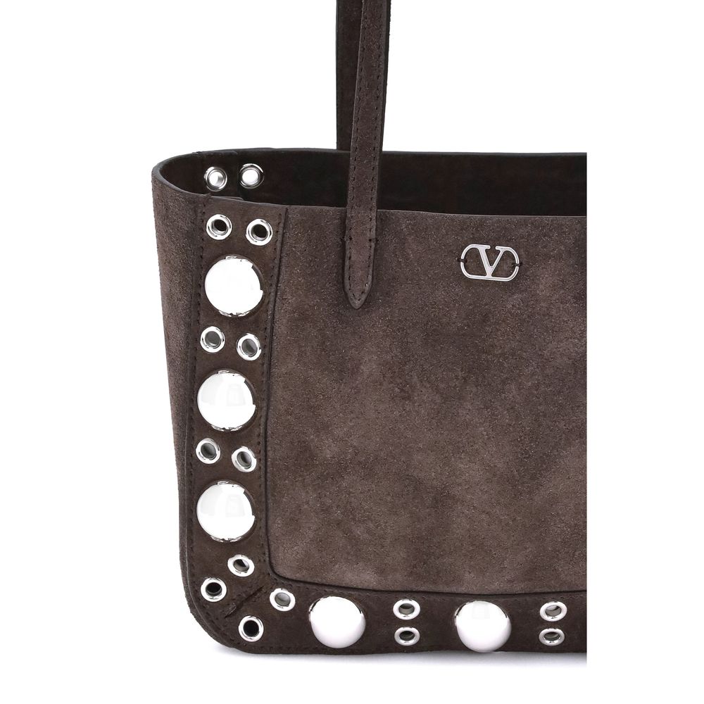 Valentino Garavani Suede Nellcôte Tote Bag Glam Steals